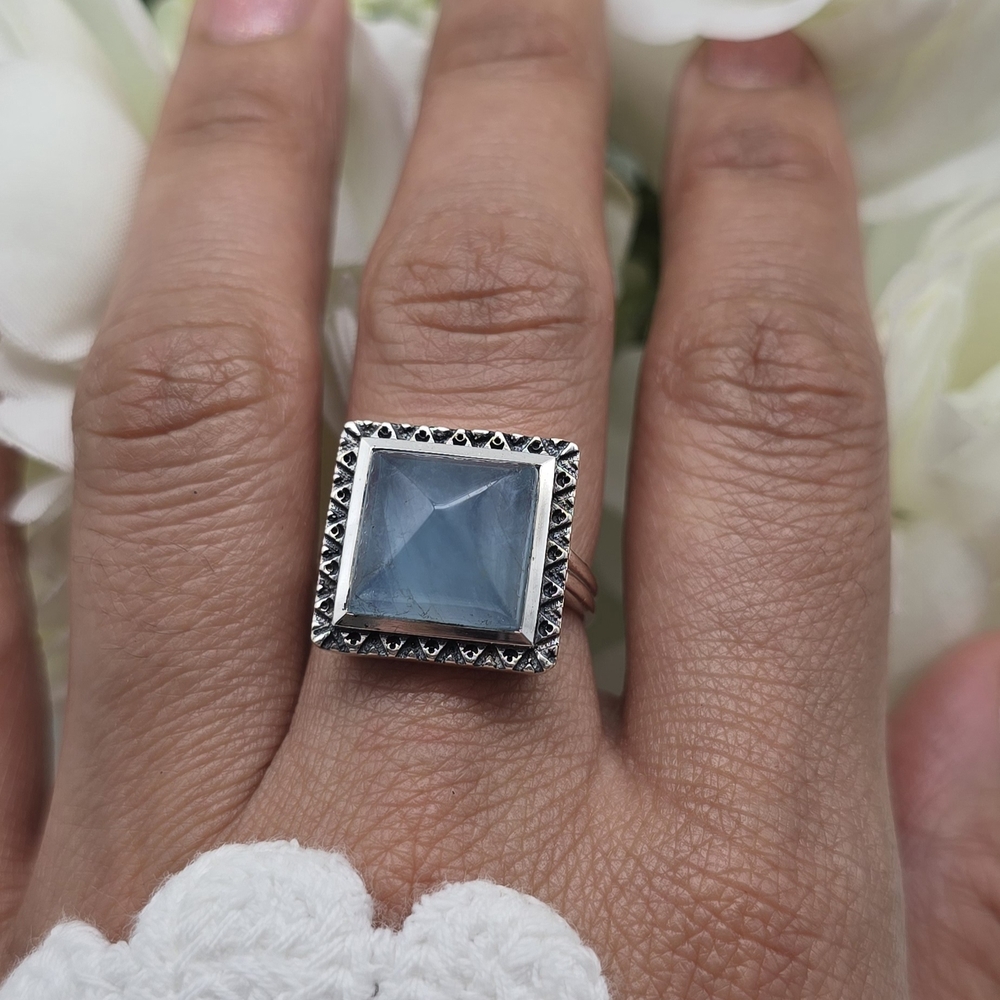 🥰 AMOR AZUL RING - Picture 5 of 7